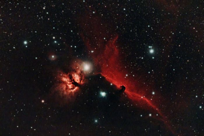 NGC22024 - Flame Nebula